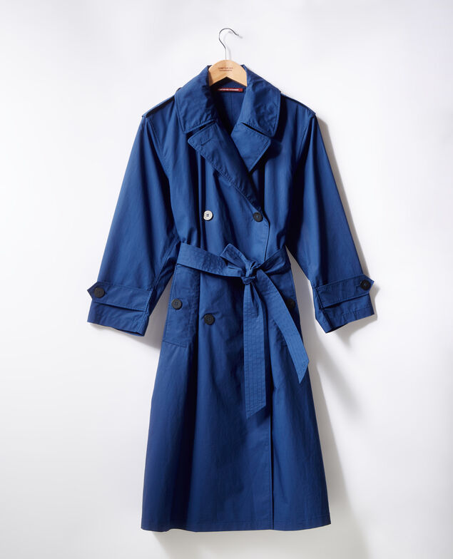 Leichter Trenchcoat Indigo