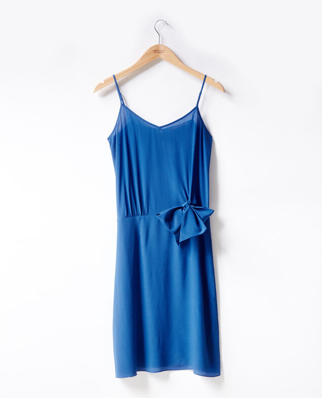 Seidenkleid Ultra marine