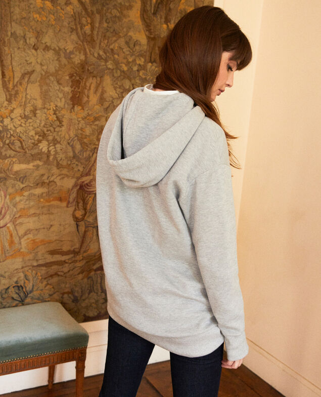 Kapuzen-Sweatshirt Light grey