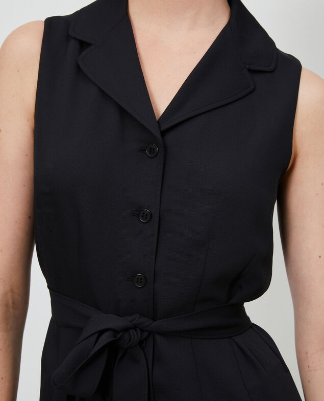 Overall mit Reverskragen Black beauty