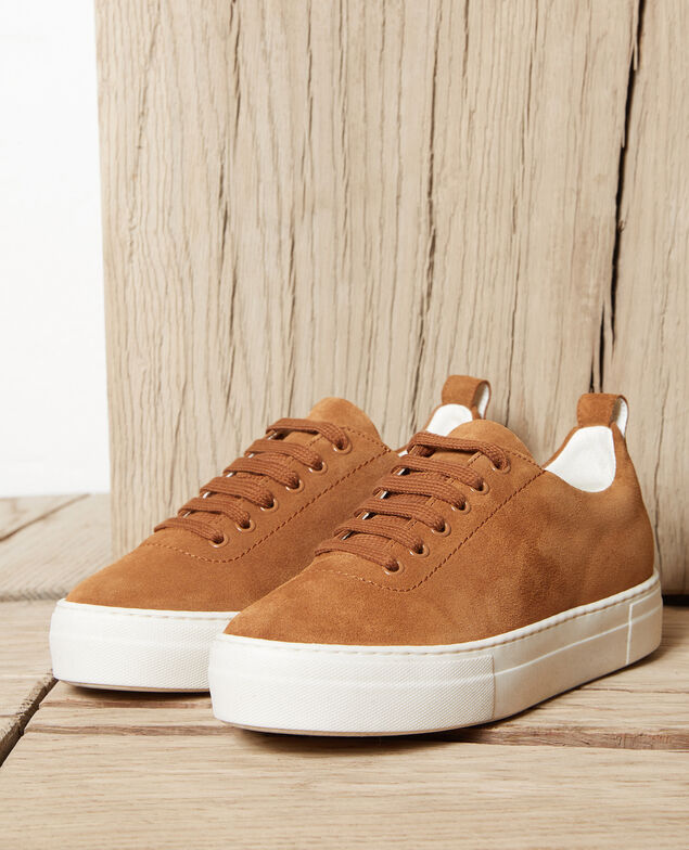 Plateau-Sneakers  Camel