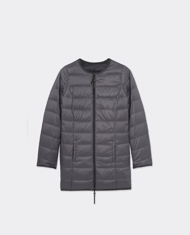 WEB EXCLUSIVE | Wende-Daunenmantel Noir/charcoal