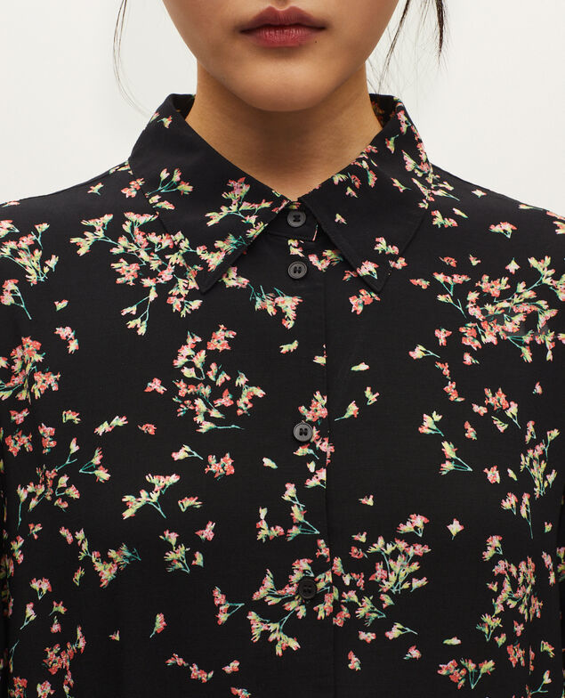 Kurzes Kleid mit fließendem Fall K110 semis pink