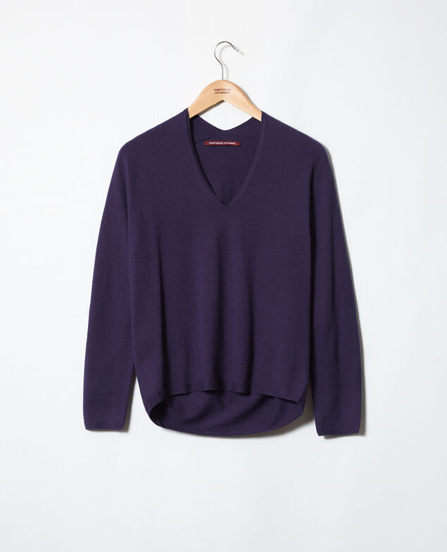 Pullover mit Kaschmir Ink navy