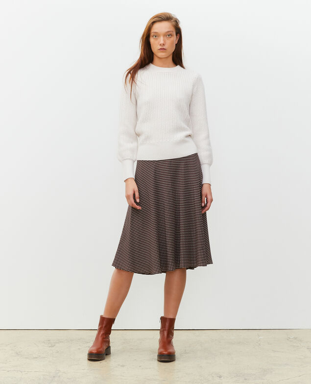 Wollpullover mit Rundhalsausschnitt Jet stream