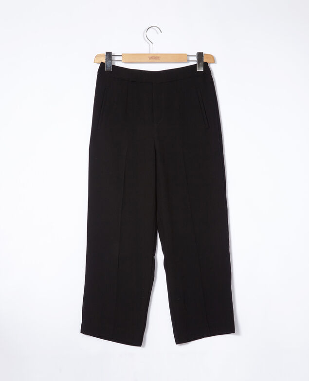 Hose mit weitem Schnitt Schwarz