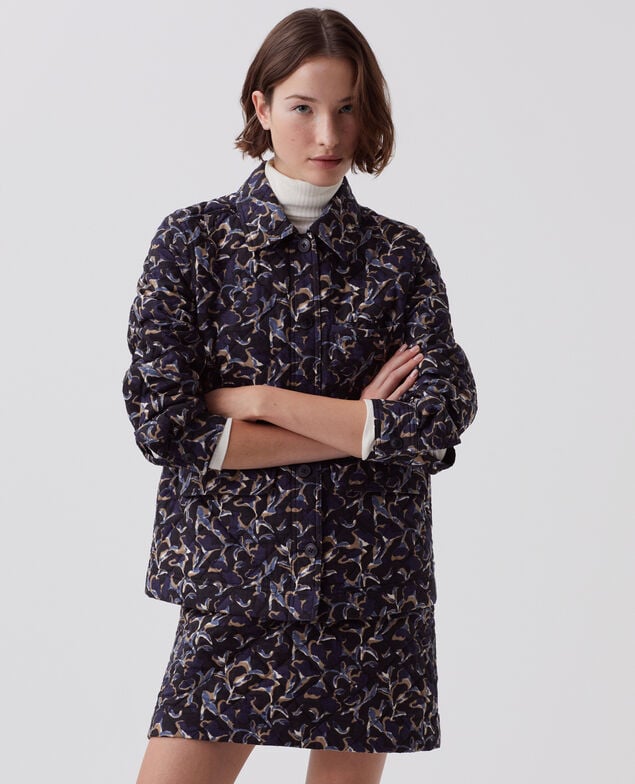 Steppjacke aus Baumwolle I686 new fl ikat navy