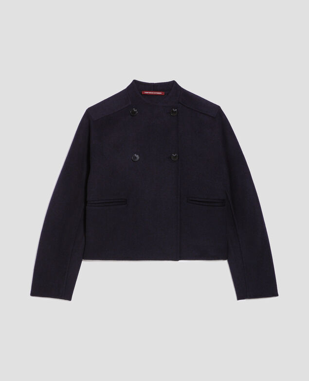 Kurze, doppelseitige Jacke H695 night sky