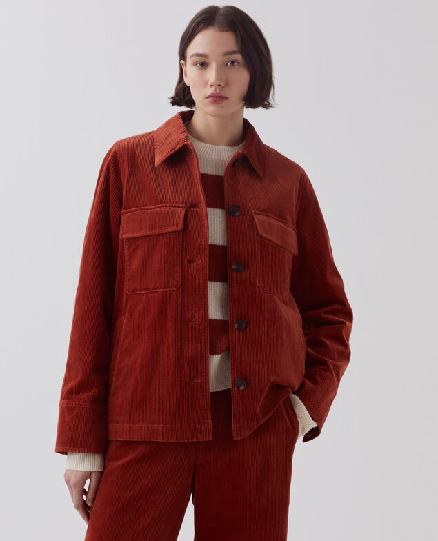 Cordjacke U270 orange