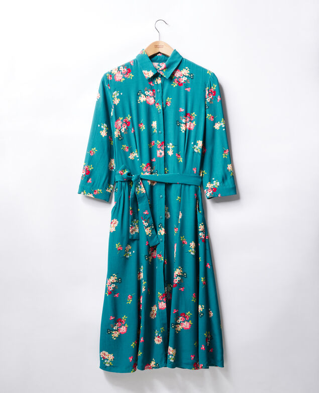 Midi-Rock Fleurs pacific green