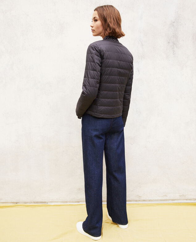 Legendäre Daunenjacke Mademoiselle Plume Saphire navy/noir