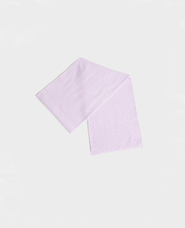 Schal aus Kaschmir  Pastel lilac