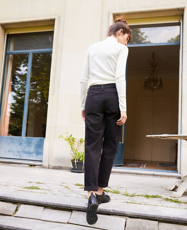 Jeans mit trendiger Passform Noir