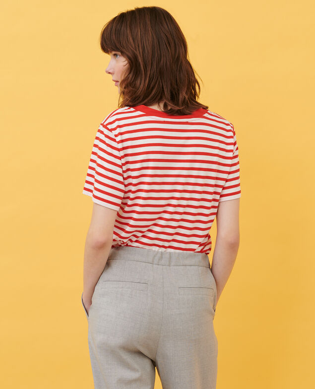 LÉA -  Gestreiftes T-Shirt 7212c 112 stripes