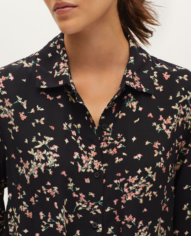 Kurzärmliger Jumpsuit mit fließendem Fall K110 semis pink