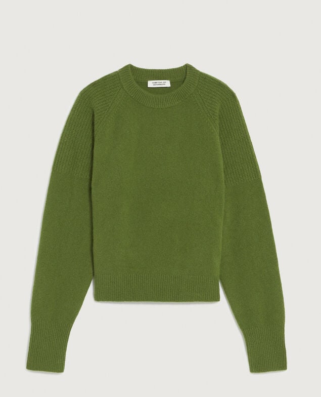 Pullover aus Kaschmir K540 pesto