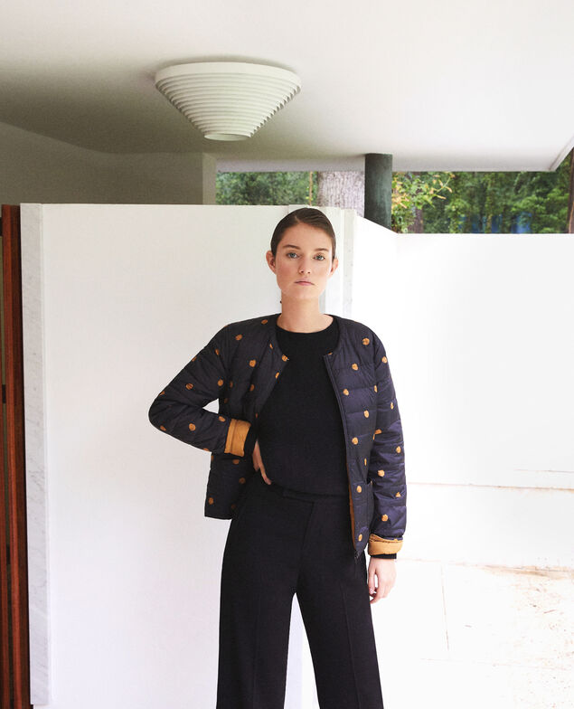 Wendebare Jacke Mademoiselle Plume Ad golden brown