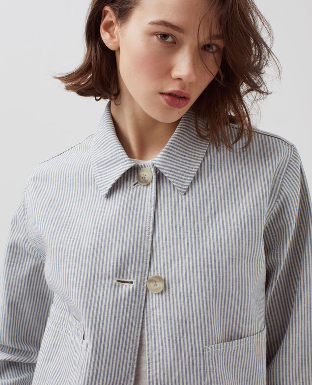 Workwear Jacke H611 blue mini st