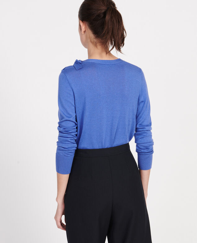 Pullover mit Seide und Kaschmir Amparo blue