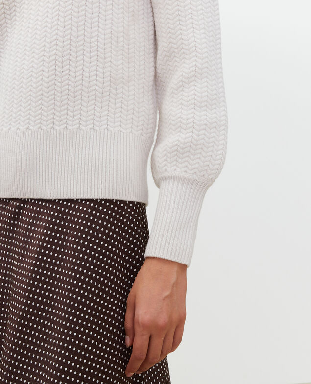 Wollpullover mit Rundhalsausschnitt Jet stream