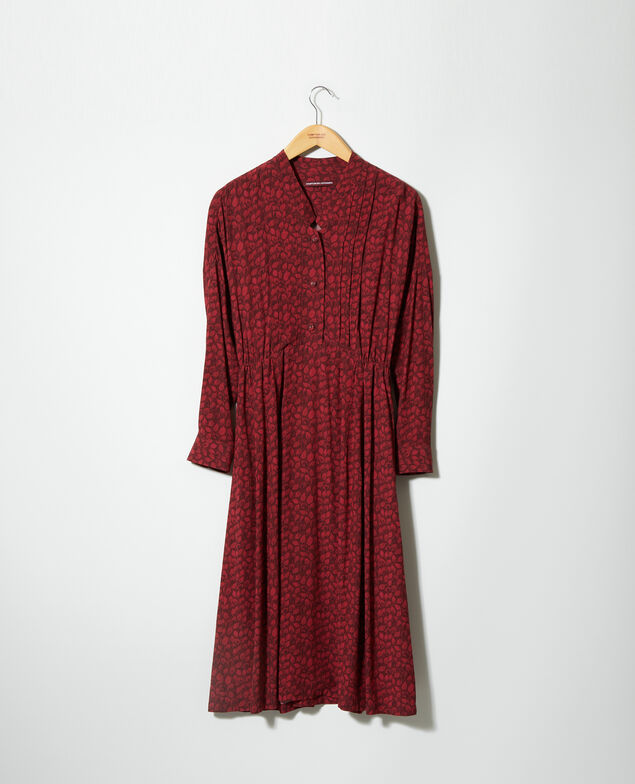 Gemustertes Kleid Ld rio red