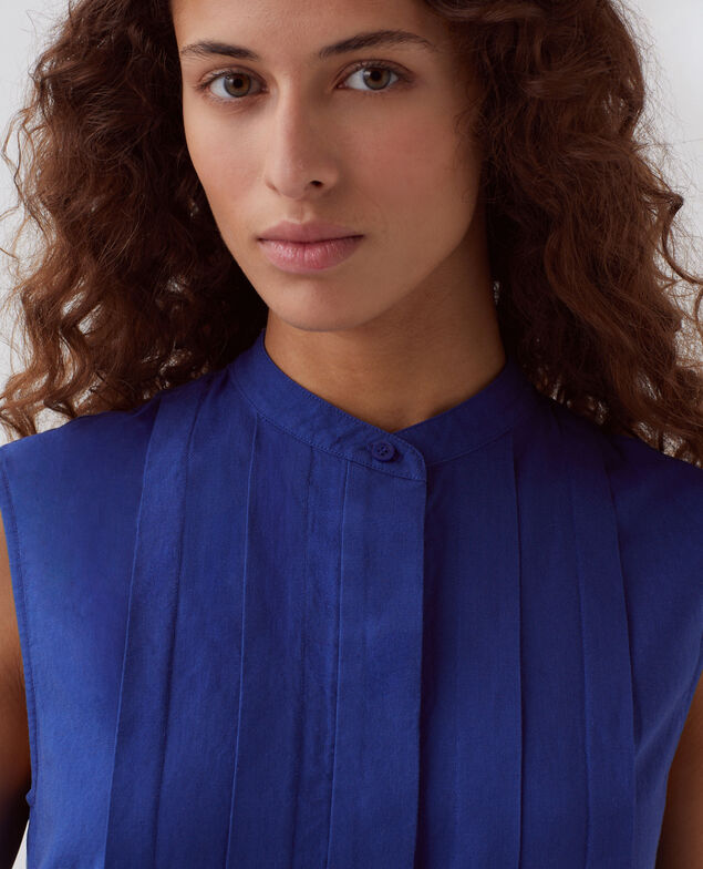 Ärmellose Bluse H660 sodalite blue