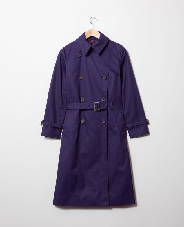 Zeitloser Trenchcoat  Evening blue