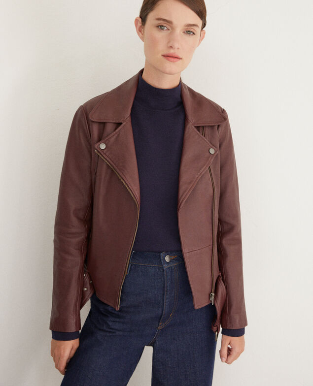 Zeitlose Lederjacke  Decadente chocolate