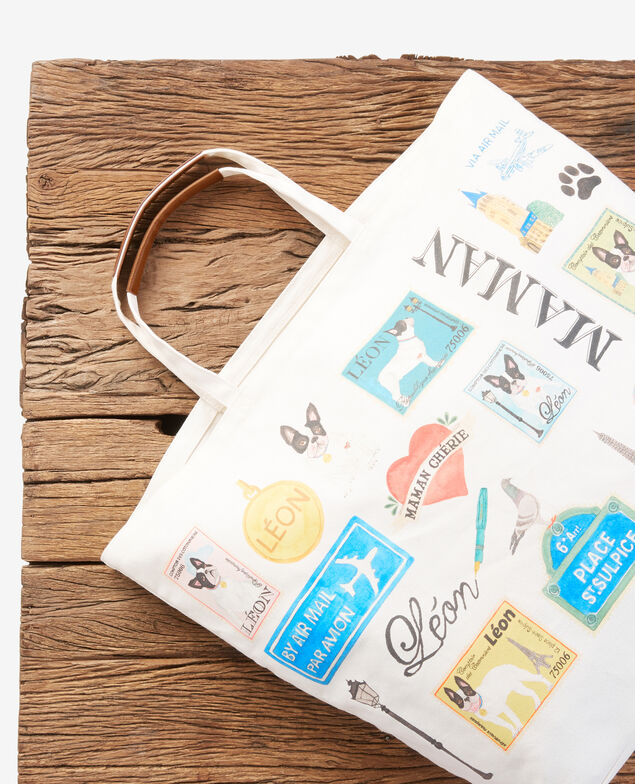 Tragetasche zum Muttertag Off white