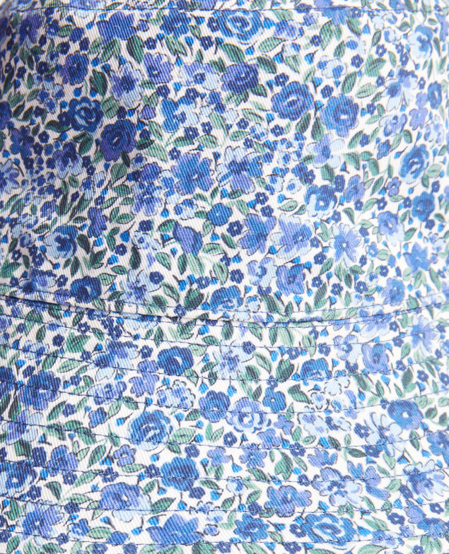 Wendebarer Bob mit Blümchenprint 92 print blue