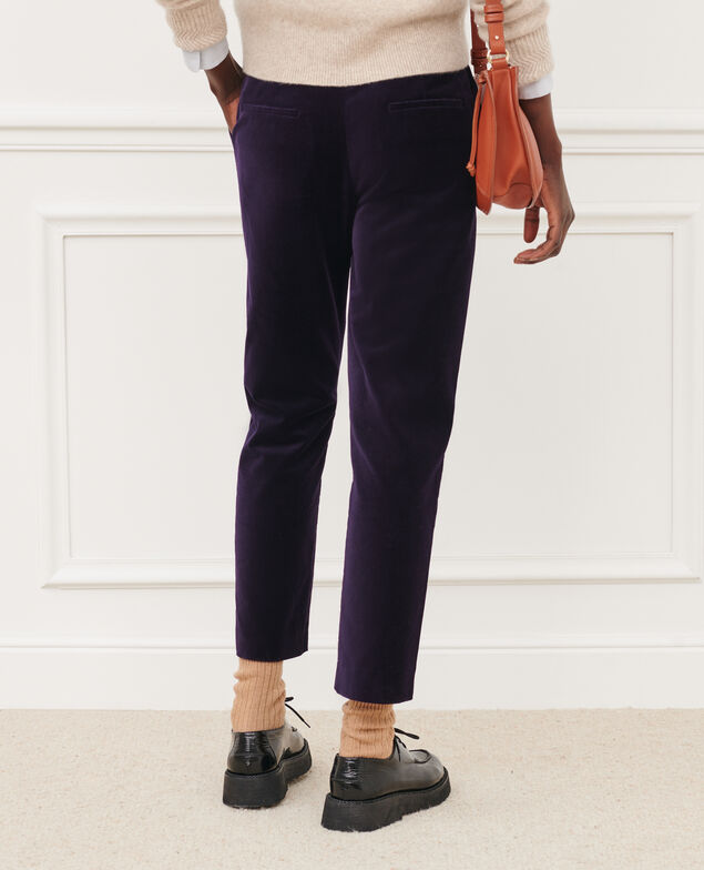 MARGUERITE - Zigarettenhose 6040 purple