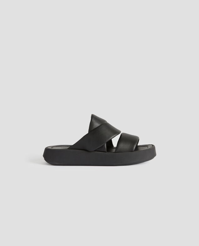 Ledersandalen H096 black