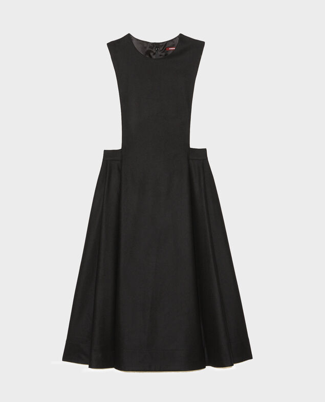 Überkleid aus Wolle Black beauty