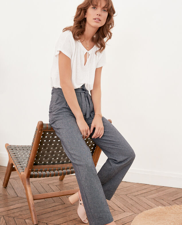 Karottenhose  Indigo