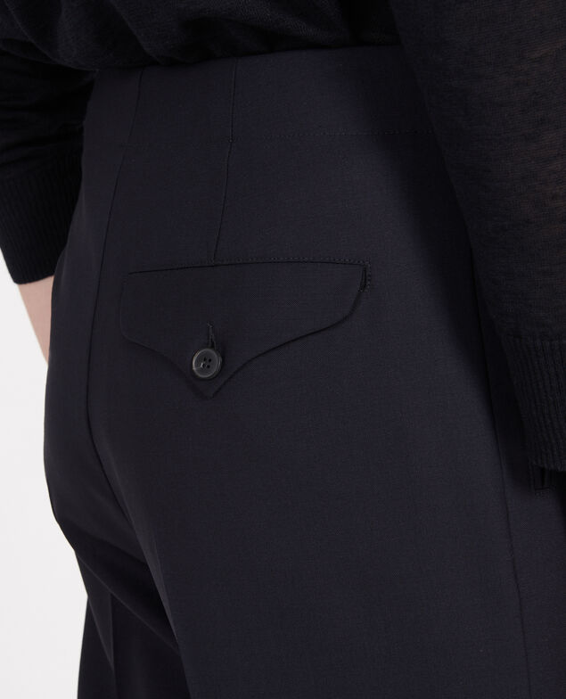 Wollhose Dark navy