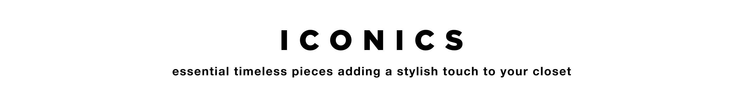 Iconiques SS23