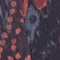 Kurzes fließendes Kleid A683 print ikat navy 3wdr147p10