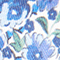 Wendebarer Bob mit Blümchenprint 92 print blue 