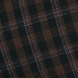 MARGUERITE - Zigarettenhose 8865 34 brown check 2wpa021w04