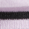Barett aus Kaschmir Stripe lilac blackbeauty Mions