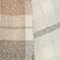 Schal aus Mischwolle A007 white check 3wsc035