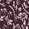 Gemusterter Wickelrock Cyanotype purple Paline