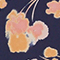 Seidenkleid Print navy 2sdr447s01